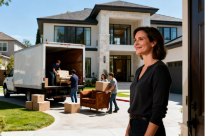 I QUIETLY BOUGHT A $1 MILLION HOUSE WITHOUT TELLING ANYONE. ON THE DAY I MOVED IN, I SAW MY SISTER’S HUSBAND AND HIS FAMILY ARRIVE WITH MOVERS, ATTEMPTING TO MOVE THEIR BELONGINGS INTO MY HOUSE. I GREETED THEM CALMLY WITH A SMILE. SUDDENLY, THEY YELLED, “WAIT A MINUTE!