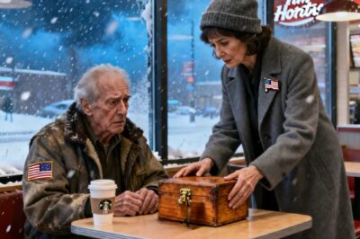 I was at Tim Hortons with my son and daughter-in-law. While they stepped away, a woman placed a wooden box on my table and said, “your wife wanted you to have this.” then she disappeared. I hid the box in my jacket and went home. When I finally opened it…