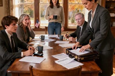 “THANKS FOR THE LOAN,” MOM SAID DISMISSIVELY. “BUT DAVID ACTUALLY EARNED THIS PROPERTY.” THE FAMILY CELEBRATED HIS INHERITANCE. I SIPPED MY COFFEE QUIETLY. MY LAWYER ENTERED WITH THE FORECLOSURE DOCUMENTS I’D PURCHASED. “ACTUALLY, THE BANK SOLD ME…”