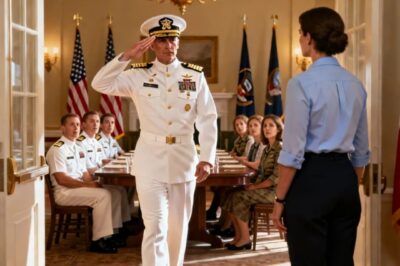 “You’re embarrassing this family,” mom said in front of everyone. Even my brother sneered, “deadbeat.” then, as dinner started, my sister’s husband arrived in uniform-and froze. He saluted me… And said, “ma’am.” dad’s fork clattered to the floor. My sister turned pale.