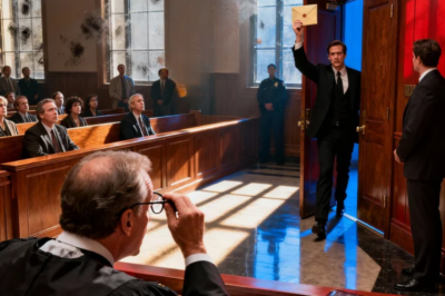 My wealthy sister walked into court like it was already hers. Her attorney slid the motion forward: “All of the inheritance. Effective immediately.” My parents nodded like they’d rehearsed it. The judge looked at me: “Do you object?” I said only, “I want to wait until the last person arrives.” The door opened. A man in a black suit stepped in, held up an envelope, and called my name. The judge blinked, reached for his glasses, and whispered “THAT… CAN’T BE…