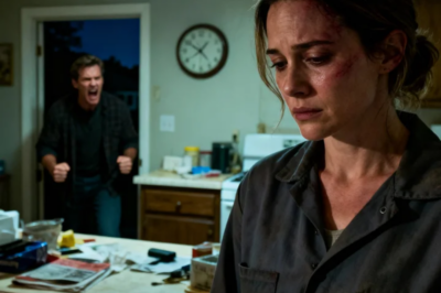 I GOT HOME LATE FROM WORK, MY HUSBAND SLAPPED ME AND SCREAMED: ‘DO YOU KNOW WHAT TIME IT IS, YOU USELESS BITCH? GET IN THE KITCHEN AND COOK!’, BUT WHAT I SERVED THEM NEXT… LEFT THEM IN SHOCK AND PANIC!