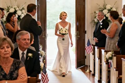 My parents laughed as I walked alone to my wedding, calling my husband a nobody and me a failure, but the room was filled with people they could never expect. Their faces turned white.