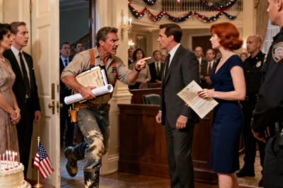 At dad’s party, my brother-in-law said he was flipping the family beach house, but he didn’t know i secretly bought it years ago, or that the angry contractor storming in was about to reveal his forged signature and send him straight to prison…