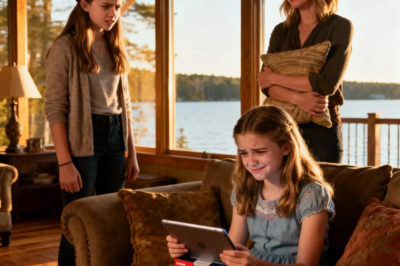 MY NIECE TOOK MY DAUGHTER’S NEW TABLET AND SAID, “AUNTIE SAYS I CAN HAVE WHATEVER I WANT.” MY SISTER NODDED: “SHE’S RIGHT. YOUR KID HAS TOO MUCH ANYWAY.” I SMILED, TOOK THE TABLET BACK, AND WHISPERED TO MY DAUGHTER: “PACK YOUR THINGS.” THAT NIGHT, I SOLD THE LAKE HOUSE THEY’D BEEN USING FOR “FREE FAMILY WEEKENDS.” WHEN THE NEW OWNERS CHANGED THE LOCKS…