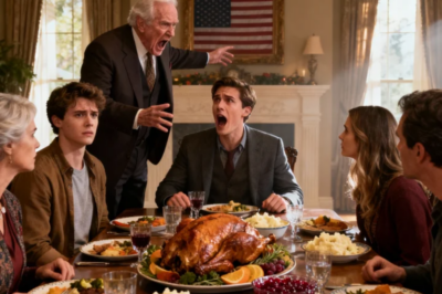 AT THANKSGIVING, MY BILLIONAIRE GRANDFATHER YELLED AT ME. I FROZE AND SAID, “I HAVE NO IDEA ABOUT IT.” AT THAT MOMENT, MY FAMILY WENT SILENT THEN THE LAWYER ARRIVED.