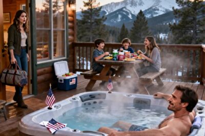 I WENT TO MY MOUNTAIN CABBIN TO RELAX AFTER A STRESSFUL WEEK AT WORK, BUT MY SISTER’S FAMILY WAS ALREADY THERE, EATING MY FOOD AND USING THE JACUZZI WITHOUT EVER ASKING. HER HUSBAND LAUGHED AND SAID, “WHATARE YOU DOING HERE? THIS IS OUR TIME TO HAVE FUN!” I SMILED, PICKED UP MY BAG, AND LEFT, “SURE, YOU GUYS ENJOY IT.” WHAT HAPPENED NEXT MADE THEM REGRET EVER LAUGHING