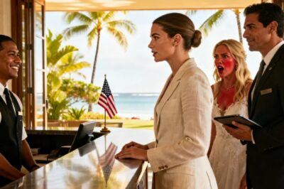 MY FAMILY CANCELED MY TICKET TO HAWAII TO CELEBRATE MY SISTER’S WEDDING, SO I BOUGHT MYSELF THE RESORT. WHEN THEY ARRIVED WITH THEIR FRIENDS TO MOCK ME, THEY THOUGHT I WAS JEALOUS. THEY HAD NO IDEA I HAD THE KEYS, STAFF, AND A MANAGER. WHEN THEY REALIZED THE JOKE WAS ON THEM…