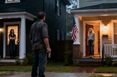 MY WIFE CHANGED THE LOCKS AND SHUT THE DOOR ON ME-MY 25 YEAR-OLD NEIGHBOR OPENED HERS AND WHISPERED “MY BED’S FREE!” WIFE PANICKED! WHEN ONE DOOR CLOSES, ANOTHER ONE OPENS