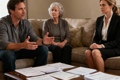 DARLING, WE TOOK OUT A MORTGAGE ON A HOUSE FOR MY MOM FOR $300,000! WITH YOUR EXECUTIVE SALARY, WE’LL PAY IT OFF IN NO TIME,” SAID MY UNEMPLOYED HUSBAND. I JUST SMILED CALMLY – AND THAT ONE ANSWER COMPLETELY SHATTERED THEM.