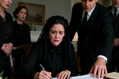 MY HUSBAND BROUGHT DIVORCE PAPERS TO MY FATHER’S FUNERAL. MADE ME SIGN THEM AT THE RECEPTION. SAID “YOUR DAD WOULD WANT YOU TO DO THE RIGHT THING.” MY FAMILY WATCHED IN HORROR. I SIGNED. HE LEFT WITH HIS GIRLFRIEND. TWO DAYS LATER, HE DISCOVERED WHAT ELSE I’D SIGNED THAT DAY., AT THE LAWYER’S OFFICE. BEFORE THE FUNERAL.