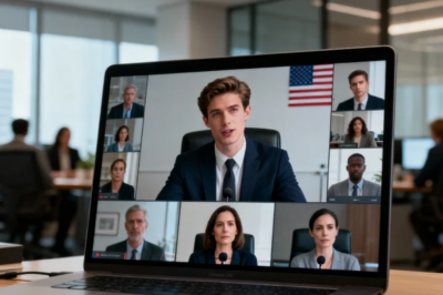 WE’RE OUTSOURCING YOUR PROJECT” THE VP’S SON BRAGGED ON THE ALL-HANDS CALL, MUTING ME. I JUST HELD UP MY RESIGNATION LETTER AND MY BADGE TO THE CAMERA. OUR LAWYER SAW IT, STOOD UP, AND WHISPERED TO THE FOUNDER TELL ME SHE DIDN’T JUST QUIT!