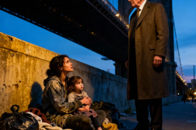 MY MILLIONAIRE GRANDPA FOUND ME AND MY DAUGHTER HOMELESS UNDER A BRIDGE. I FROZE -MY FATHER HAD ALWAYS SAID HE WAS DEAD. HE TOOK US TO A LAVISH MANSION. THEN HE REVEALED A SECRET ABOUT MY FATHER THAT SHATTERED EVERYTHING