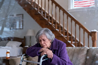 After my hip surgery, my son texted: “can you manage? We’ll visit next month.” so I changed my will and left