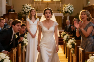 ON MY WEDDING DAY, MY SISTER WALKED DOWN THE AISLE IN A WEDDING DRESS AND SAID, “HE CHOSE ME!”MY MOM CLAPPED AND SAID, “WE KNEW YOU’D GET IT.”MY GROOM JUST LAUGHED, “YOU HAVE NO IDEA WHAT’S COMING.”THEN, THEN, HE PLAYED A RECORDING ON HIS PHONE, AND EVERYTHING CHANGED.