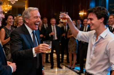 AT A PARTY FULL OF MY DAD’S INVESTORS, I RAISED MY GLASS TO TOAST HIM. HE LAUGHED AND SAID, “DON’T EMBARRASS ME. I’D RATHER RAISE A DOG THAN RAISE YOU.” EVERYONE LAUGHED. THEN НЕ ADDED, “YOU’LL NEVER BE GOOD ENOUGH TO RUN MY COMPANY.” THE LAUGHTER GOT LOUDER. I SMILED LIKE IT DIDN’T HURT, BUT WHEN I FINALLY ANSWERED, THE ROOM WENT SILENT. SOME WORDS STING BUT MINE CUT DEEPER.