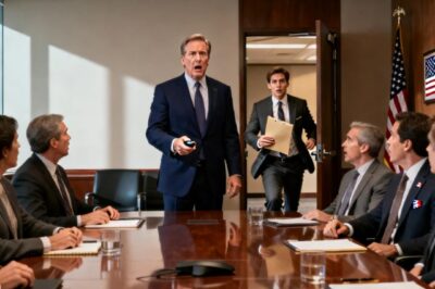 DURING MY $75M PITCH, THE VP INTERRUPTED AND SAID: YOU ARE TERMINATED IMMEDIATELY FOR GROSS MISCONDUCT. I WAS IN SHOCK, BUT THE CEO STOOD UP, LOOKED AT THEM, AND WALKED OUT TAKING THE ENTIRE DEAL WITH HIM…