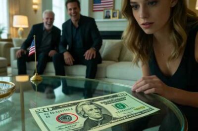 “Twenty dollars? That is it?” dad was laughing so hard he was crying. Grandpa left me nothing but a $20 bill. But the serial number was circled in red. They forgot I’m a forensic auditor. Numbers meant something. I typed the code into the hidden vault. My father’s face changed…