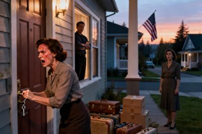 SHE MOCKED: “YOU’RE NOT MY HUSBAND! DON’T TELL ME WHAT TO DO!” EVERYONE GRINNED. I JUST SMIRKED: “GOOD TO KNOW. I’LL FIX THAT.” AFTER HER “GIRLS’ WEEKEND”, HER THINGS WERE ON THE LAWN. DOOR WAS LOCKED. THE NEIGHBOR TOLD HER: “YOUR EX-HUSBAND SAID…”