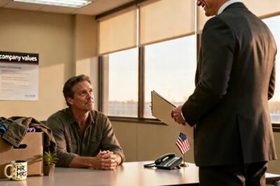 “WE’RE LETTING YOU GO. WE FOUND SOMEONE BETTER FOR HALF YOUR SALARY.” MY BOSS SAID CASUALLY AFTER 11 YEARS. I PACKED MY THINGS IN SILENCE BUT WHAT HE DIDN’T KNOW IS THE PHONE WAS STILL RINGING IT WAS HIS BOSS. “WHERE ARE YOU? WE HAVE THE QUARTERLY REVIEW IN 30 MINUTES.” HE KEPT ASKING, MY BOSS DIDN’T PICK UP… THE DIRECTOR AND I HAD BEEN…