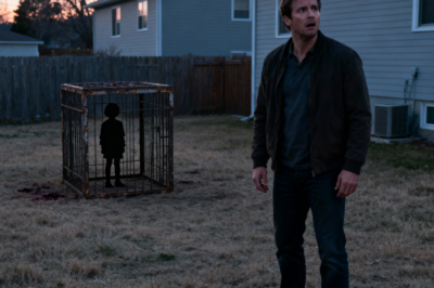 I CAME BACK FROM OVERSEAS CONTRACT 2 WEEKS EARLY. MY EX-WIFE HAD REMARRIED. I DROVE TO THEIR NEW HOUSE FOR MY CUSTODY WEEKEND. NO ONE ANSWERED. I WALKED AROUND BACK. FOUND MY DAUGHTER IN A DOG CAGE. OUTSIDE. NO WATER. “STEPDAD SAID LIARS LIVE LIKE ANIMALS.” SHE’D BEEN THERE SINCE FRIDAY. IT WAS SUNDAY. I BROKE THE LOCK. SHE GRABBED MY ARM. “DADDY, DON’T LOOK IN THE POOL. THERE’S SOMETHING SCARY..