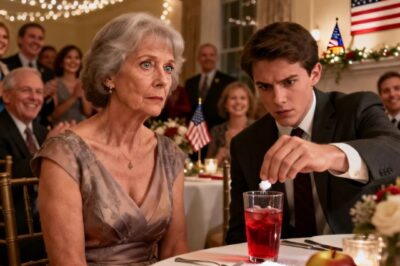 AFTER 40 YEARS AS A HIGH COURT JUDGE, I HOSTED MY RETIREMENT DINNER, JUST BEFORE THE TOAST, I SAW MY AMBITIOUS NEPHEW SLIP A WHITE PILL INTO MY RED WINE. I PRETENDED TO DROP MY FORK AND SWAPPED THE GOBLETS. 5 MINUTES LATER, HE STOOD UP TO SPEAK AND…