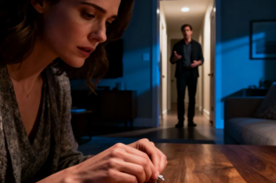 “SHE WAS STRUGGLING. YOU’RE OVERREACTING,” MY HUSBAND SAID AFTER SPENDING MY BIRTHDAY NIGHT AT HIS EX’S PLACE. I SAID NOTHING. WHEN I QUIETLY REMOVED MY RING AND SET IT ON THE TABLE, HE SAW IT FROM THE HALLWAY. I WALKED PAST HIM WITHOUT A WORD