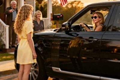 Grandpa asked, confused: “why are you arriving in an uber? What happened to the SUV we bought you for your 24th birthday?” before I opened my mouth in shock, my mom smiled: “her sister needed it more.” everyone froze -and grandpa did something none of us expected