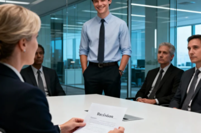 THIS PROJECT WOULD TAKE ONLY HALF THE TIME IF MY SON HANDLED IT,” MY BOSS DECLARED. I KNEW EXACTLY WHO HE WAS TARGETING. I HELD UP MY RESIGNATION LETTER AND CAUGHT THE SMUG SMILE ON HIS SON’S FACE. THE FOUNDER SAID, “DONE. GIVE THE PROJECT TO YOUR SON.” THEN HE TURNED TO ME: “MEET MEM 10 MINUTES-BRING THAT RESIGNATION LETTER WITH YOU.