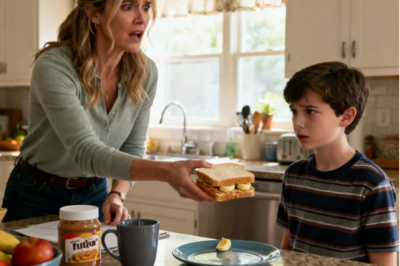 STOP BEING DRAMATIC ABOUT PEANUTS,” MOM SAID, FORCING THE SANDWICH INTO MY HANDS. TWO HOURS LATER I LAY UNCONSCIOUS IN THE SCHOOL CAFETERIA. THE PRINCIPAL CHECKED THE CAMERAS AND FOUND SOMETHING MORE DISTURBING THAN MY ALLERGIC REACTION… THEN…