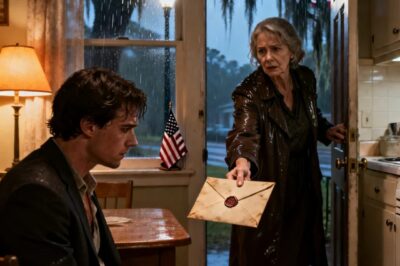 MY GRANDRA DIED WITHOUTLE LEAVING A WILL. MY DAD INHERITED THE ENTIRE ESTATE AND SHEERED AT ME: YOU WON’T GET A SINGLE YOUR BROTHER WILL NEXTHEIR.THEN, MY MOM SHOWED UP, HANDED ME AN ENVELOPE, AND WHISPERED: “IT’S TIME T EM WHO YOU REALLY ARE…”