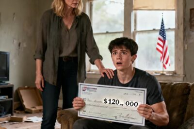 Parents Left Me Home While They Took My Twin To Taylor Swift. Day 5, A Woman Handed Me A $120K Check-Dad Went Pale And Whispered, “How Did She Find You?”