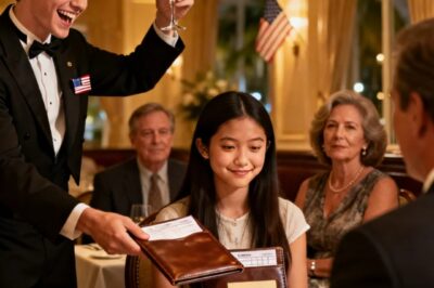 AT THE RESTAURANT, MY BROTHER SAID: “AN ADOPTED GIRL LIKE YOU DOESN’T BELONG HERE”. EVERYONE LAUGHED. I SMILED, THEN HEARD: “WAIT…” MY GRANDFATHER SPOKE UP