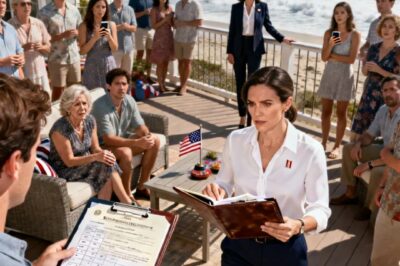 “DAD LEFT IT TO ALL OF US,” BROTHER ANNOUNCED, DIVIDING UP THE WEEKS. SISTER ALREADY PLANNED HER SUMMER PARTIES THERE. I SAT QUIETLY ON THE DECK, WATCHING THE WAVES. THE PROPERTY MANAGEMENT COMPANY CALLED. “MS. RODRIGUEZ, YOUR BROTHERS ARE CLAIMING OWNERSHIP OF YOUR MALIBU BEACH HOUSE…” THEN…