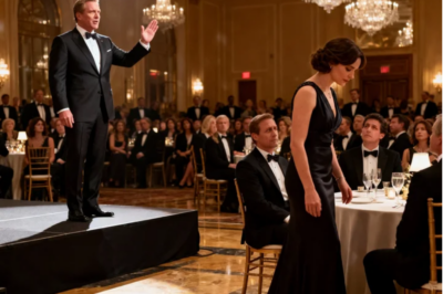 YOUR WIFE SHOULD BE HOME WITH THE KIDS, NOT PRETENDING TO UNDERSTAND BUSINESS,” THE CEO TOLD MY HUSBAND AT THE COMPANY GALA. I EXCUSED MYSELF TO THE RESTROOM. THE CFO CAUGHT ME IN THE HALLWAY: “MS. WILLIAMS, AS MAJORITY SHAREHOLDER, WE NEED YOUR SIGNATURE ON THE CEO’S TERMINATION PAPERS.” I SMILED: “BRING THEM TO THE MAIN STAGE.” THE CEO’S SPEECH WAS INTERRUPTED WHEN…