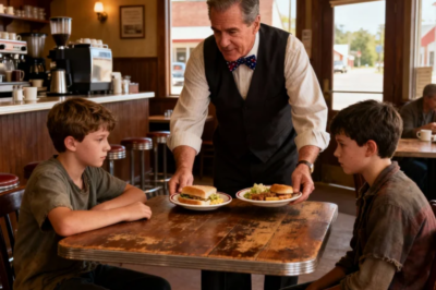 I FED HOMELESS BOYS IN MY SMALL CAFÉ IN 1997. 21 YEARS LATER, MY CAFÉ WAS CLOSING FOREVER. LAST DAY OF BUSINESS, TWO STRANGERS WALKED IN WITH A LAWYER. WHAT THEY TOLD ME – SHOCKED MY WHOLE SMALL TOWN.