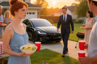 “She’s just a secretary, ignore her,” my mom laughed at our family BBQ. My sister nearly fainted when her boss walked in and said, “madam Ceo, I didn’t expect you here.” the room went silent as I smiled and said…