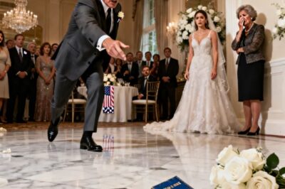 ON MY WEDDING DAY, MY MOM HANDED ME AN OLD SAVINGS BOOK. MY DAD THREW IT ONTO THE ICY GROUND AND SHOUTED: “GARBAGE BELONGS WITH GARBAGE! I QUIETLY WALKED AWAY. BUT I STILL TOOK THE BOOK TO THE BANK. THE TELLER SAW IT AND WENT PALE: “MA’AM… PLEASE DON’T LEAVE.”