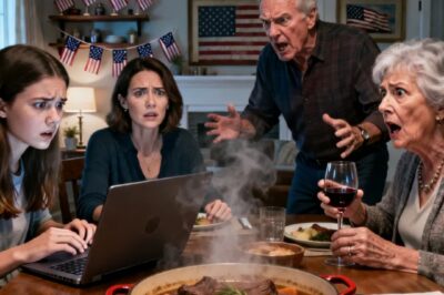 My mom announced “pay rent or leave” to my daughter during dinner. Then she grinned. My daughter hands shook. I said, “let’s review the house payments.” mom stopped moving. Dad muttered, “what payments?” I smiled and opened. It was just the beginning…