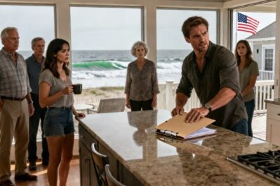 “THIS OCEANFRONT PROPERTY IS MINE NOW,” BROTHER MARCUS DECLARED ON THE DECK. “YOU’VE GOT 48 HOURS TO GET OUT.” FAMILY CHEERED WHILE PLANNING THEIR SUMMER PARTIES. I WATCHED THE WAVES CALMLY AS THE PROPERTY MANAGEMENT COMPANY CALLED. “MS. DAVIDSON, SHOULD WE PROCEED WITH EVICTING YOUR BROTHER…