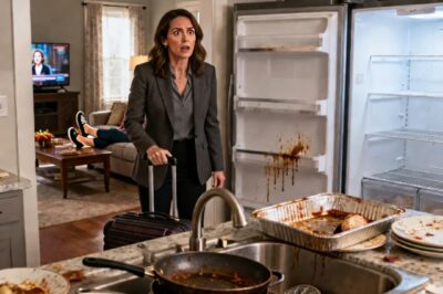 I CAME HOME TO A DESTROYED KITCHEN AND EMPTY FRIDGE MOM SAID, “IT’S YOUR TURN TO CLEAN AFTER THANKSGIVING!” MY SISTER SMIRKED, “WE’RE NOT LEAVING.” SO I CHANGED THE LOCKS AND LEFT A NOTE: THEY CALLED ME CRYING