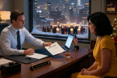 On Christmas eve my husband the Ceo demanded, say sorry to his new girlfriend or lose my paycheck and promotion. I said one word -okay. By morning, my bags were packed and my London transfer was done. My husband’s father turned white. “Please say you didn’t send those papers.” my husband’s smile disappeared instantly. “Send what papers?”