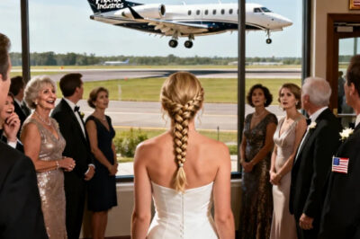 “Look at her cheap dress, she can’t even afford a proper wedding!” my sister mocked. But when my private jet landed at the reception, they discovered I was the Ceo of the company they desperately needed…