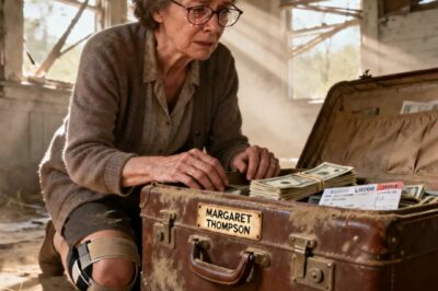 I DIVORCED MY HUSBAND WHEN I CAUGHT HIM WITH MY BEST FRIEND. THROUGH FRAUDULENT PAPERWORK, THEY TOOK EVERYTHING I HAD. BROKE, I WENT TO MY ABANDONED CHILDHOOD HOME. THERE, I DISCOVERED A DUSTY SUITCASE LABELED WITH MY NAME: $70,000, A TICKET, AND A NOTE: THIS IS JUST TRAVEL MONEY. THE REAL INHERITANCE AWAITS.’