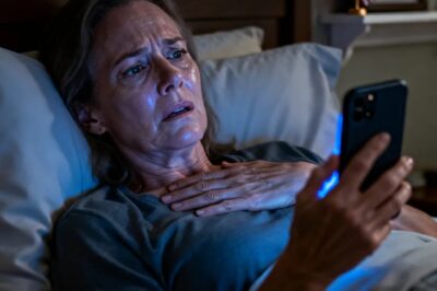 AT 3 AM, I ASKED MY CHILDREN TO TAKE ME TO THE HOSPITAL, I COULD BARELY STAND. THEY YAWNED AND SAID: “MOM, CALL AN UBER. WE HAVE WORK TOMORROW.” I WENT ALONE. NO ONE SHOWED UP. SIX HOURS LATER, WHILE I WAS STILL IN THE ER, THE DOCTOR TOOK MY PHONE AND CALLED THEM. WHEN THEY ANSWERED, THEY STARTED SCREAMING.