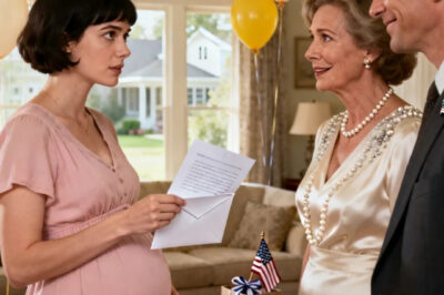 My mother-in-law handed me a “divorce list” in front of everyone. They laughed. I didn’t. I read #23 out loud. Her face went white. That night, she blocked by entire family.