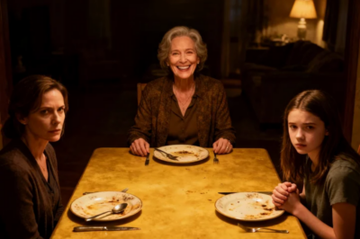 MY MOM ANNOUNCED “PAY RENT OR LEAVE” TO MY DAUGHTER DURING DINNER. THEN SHE GRINNED. MY DAUGHTER HANDS SHOOK. I SAID, “LET’S REVIEW THE HOUSE PAYMENTS.” MOM STOPPED MOVING. DAD MUTTERED, “WHAT PAYMENTS?” I SMILED AND OPENED. IT WAS JUST THE BEGINNING…