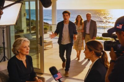 I BOUGHT A BEACHFRONT HOUSE AND LET EVERYONE THINK I LIVED ALONE AND HAD NO FRIENDS. MY SON INVITED HIS GIRLFRIEND’S FAMILY TO SHOW OFF ‘HIS NEW BEACH HOUSE.’ WHEN THEY ARRIVED, I WAS ALREADY ON THE PORCH BEING INTERVIEWED BY A TV CREW ABOUT THE MANSION’S NEW OWNER.