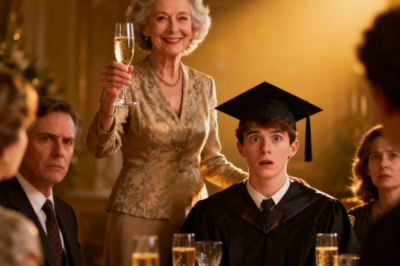 MY GRANDMA CLINKED HER GLASS AND SAID AT MY GRADUATION DINNER, ‘I’M SO PROUD OF HOW YOU’VE HANDLED THE $3,600,000 I SET ASIDE FOR YOU.’ I JUST SAT THERE, STARING WHAT $3.6 MILLION?AND THAT WAS THE MOMENT – EVERYTHING DEEP IN SILENT A