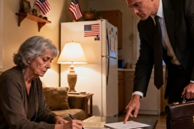 WHEN I TOLD MY SON I LOST MY JOB, HE ARRIVED WITH LEGAL PAPERS: ‘SIGN HERE -IT LEGALLY SEPARATES OUR FINANCES. WHEN YOU DIE BROKE, YOUR DEBTS STAY YOURS. I WON’T BE DRAGGED DOWN BY A LOSER.’ HURT BUT CALM, I SIGNED EVERYTHING. HE HAD NO IDEA ABOUT THE $900 MILLION INHERITANCE I’D JUST RECEIVED – OR WHAT I WAS ABOUT TO DO WITH IT.